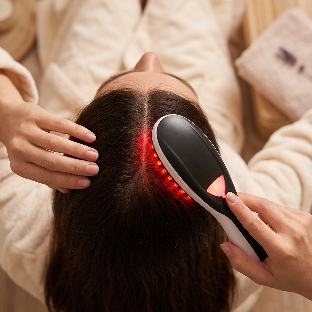 Carefy Laser Hair Growth Comb lifestyle product photo
